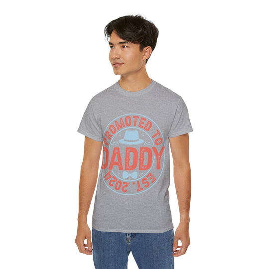 Promoted to Daddy Unisex Ultra Cotton Tee