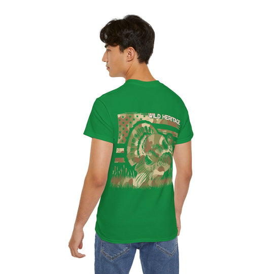 Turkey Camo 2 Flag Unisex Ultra Cotton Tee