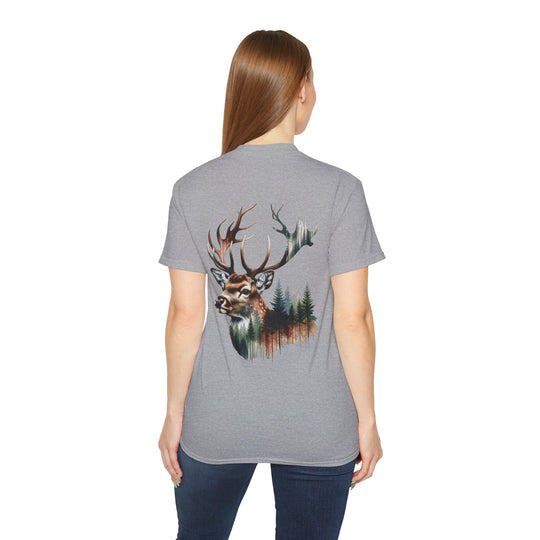 Watercolor Deer Unisex Ultra Cotton Tee