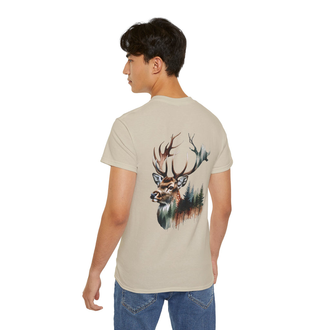 Watercolor Deer Unisex Ultra Cotton Tee