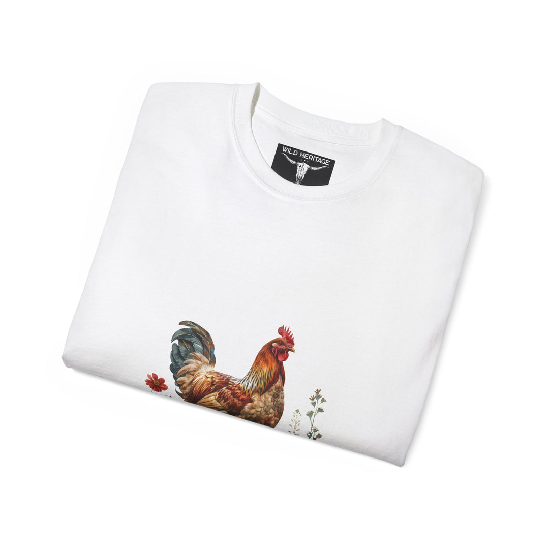 Watercolor Hen Unisex Ultra Cotton Tee