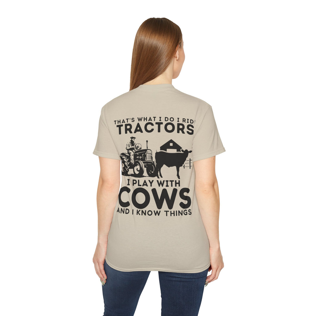 Farm Life What I Do Unisex Ultra Cotton Tee