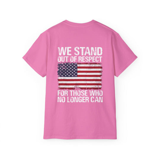 We Stand Flag Unisex Ultra Cotton Tee