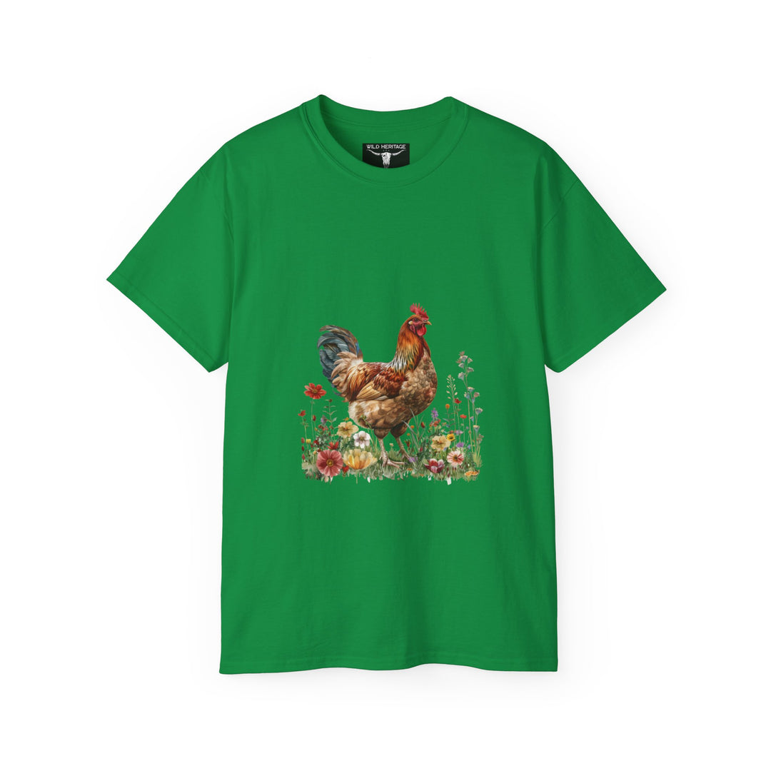 Watercolor Hen Unisex Ultra Cotton Tee