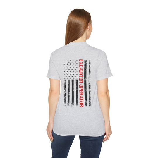 Excavator Operator 2 Unisex Ultra Cotton Tee