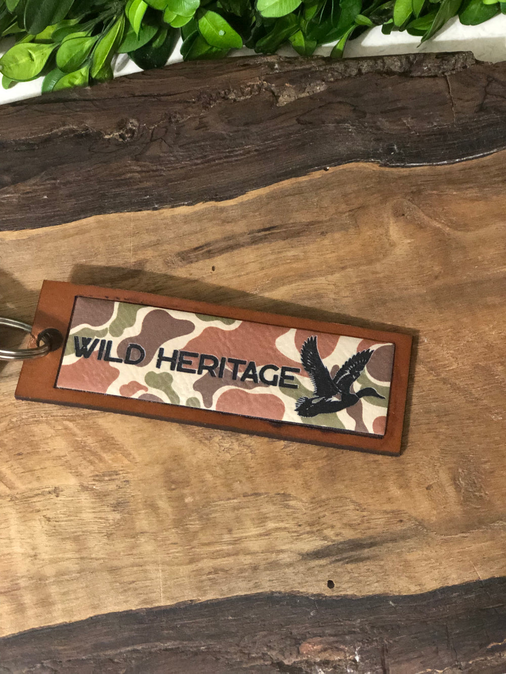 Wild Heritage Camo Keyring