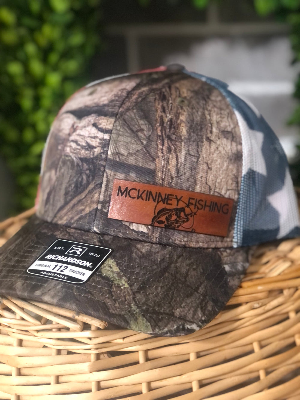 McKinney Fishing Richardson 112 Trucker Snapback Hat Country DNA