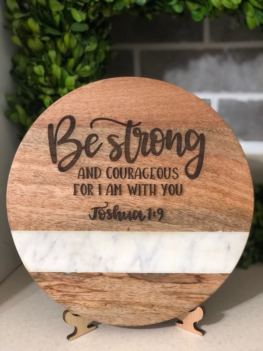 9" Custom engraved cheeseboard