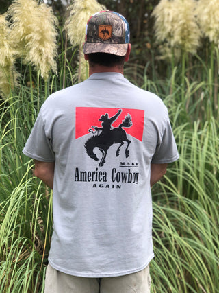 Wild Heritage Make America Cowboy Again Tee