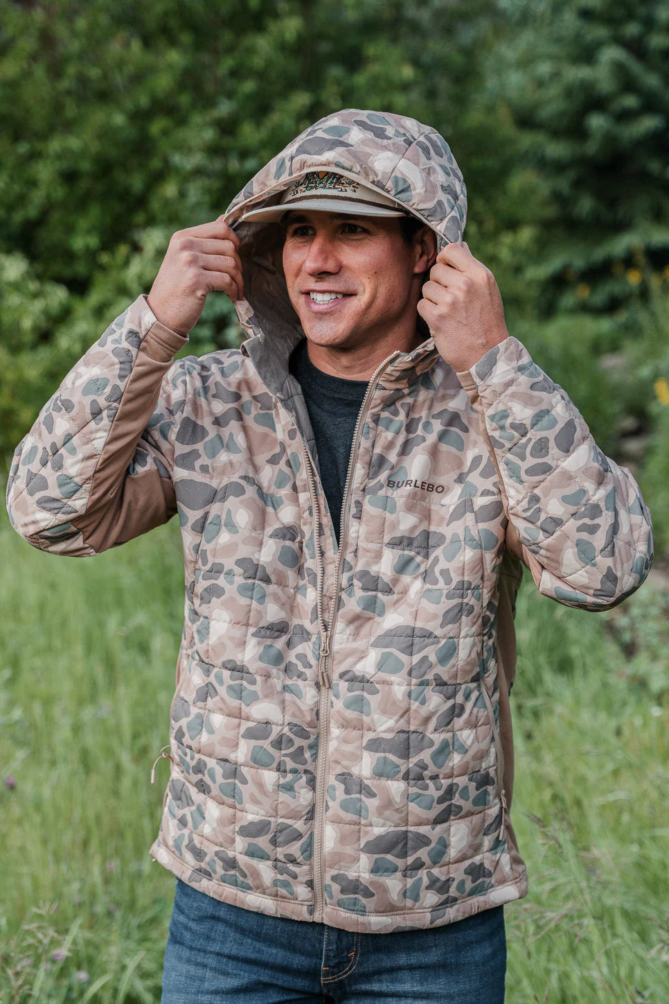 Puffer Jacket - Pintail Camo