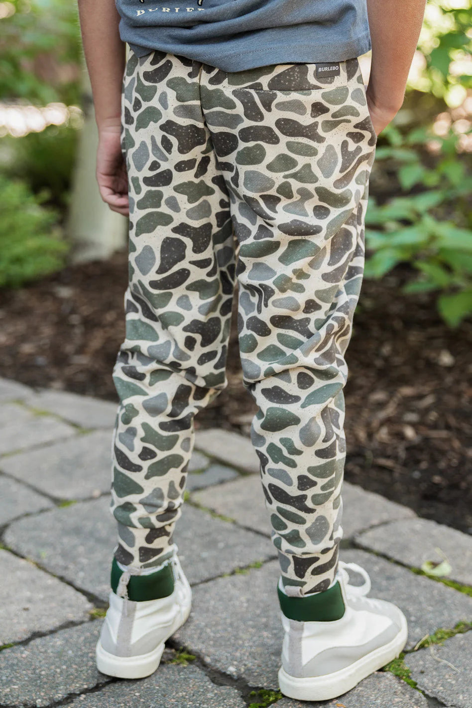 Youth Fleece Jogger - Classic Deer Camo